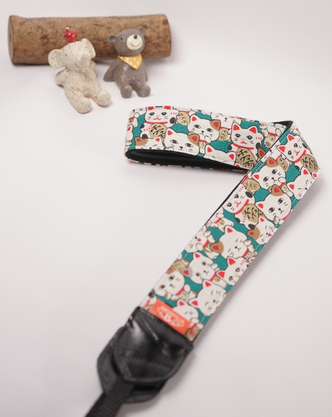 招财猫猫 减压背带 相机背带 乌克丽丽  Camera Strap - 相机 - 棉 