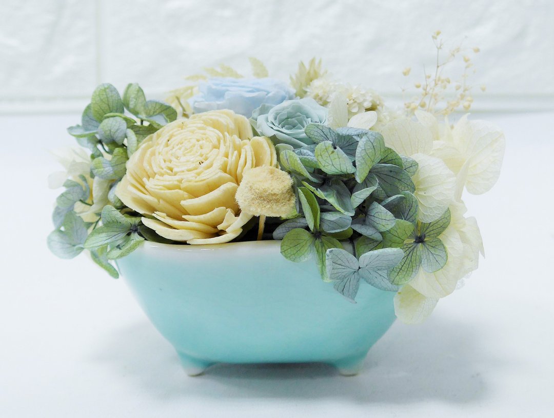 情人节礼物花束 结婚捧花毕业谢师礼物生日毕业礼物|DIY材料包七 - 植栽 - 植物．花 蓝色