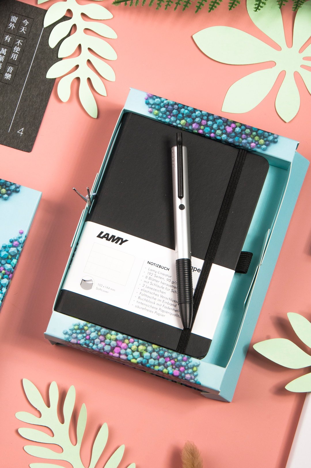 【雷雕刻字】独家 / LAMY 钢珠笔 A6 钢笔用笔记本礼盒 - TIPO339 - 钢珠笔 - 铝合金 多色