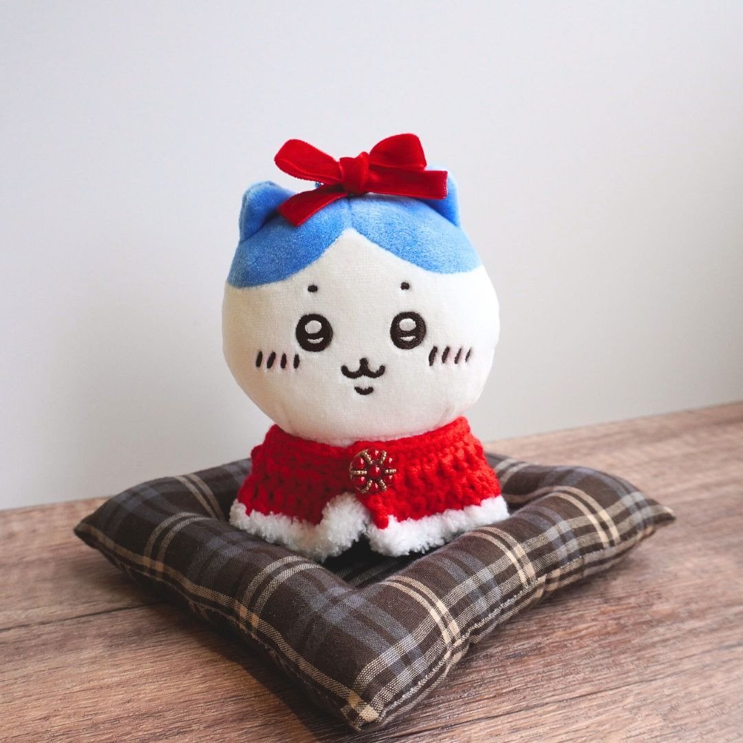 新春拜年服(红)  | 娃衣 吉伊卡哇 ちいかわ Chiikawa 10cm适用 - 玩偶/公仔 - 棉 红色