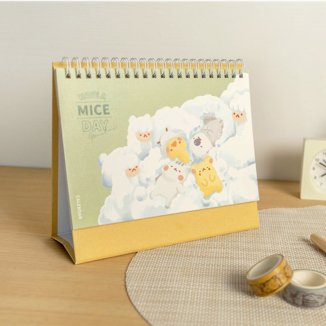 万用历 - Have a  mice day (桌历/无时效) - 年历/台历 - 纸 