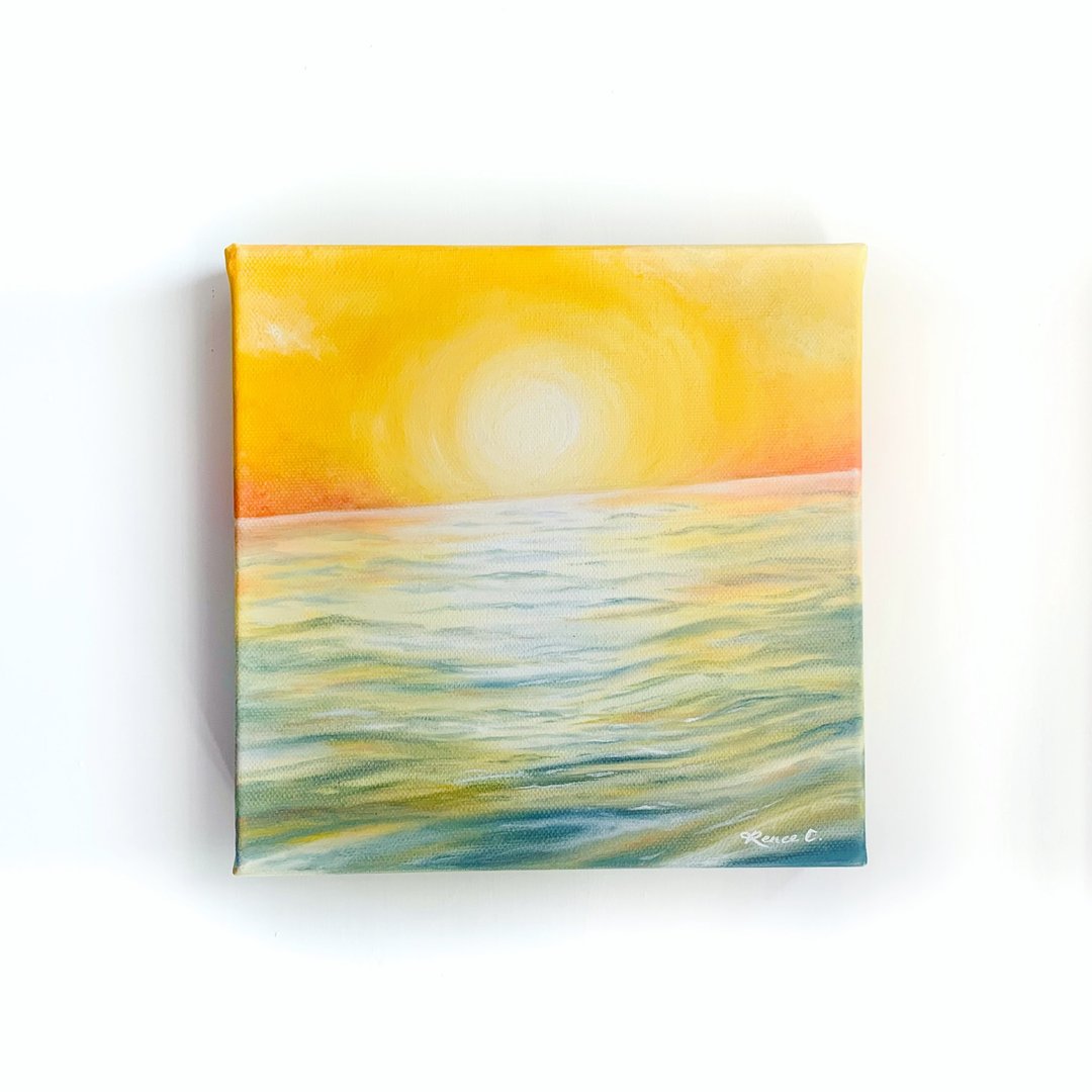 油画  未来见 - 海报/装饰画/版画 - 其他材质 橘色