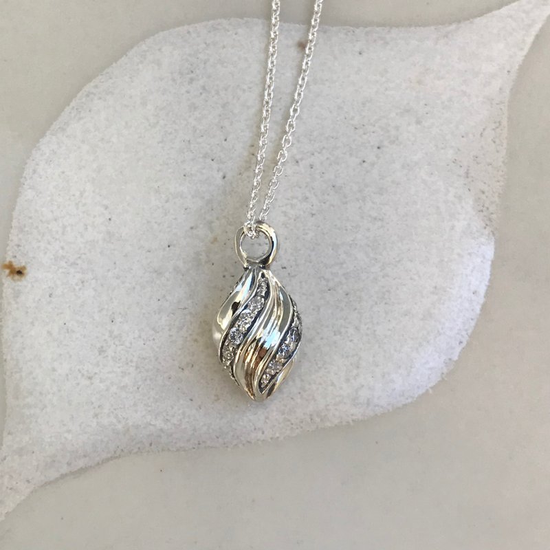 seed of beginning - 项链 - 纯银 银色