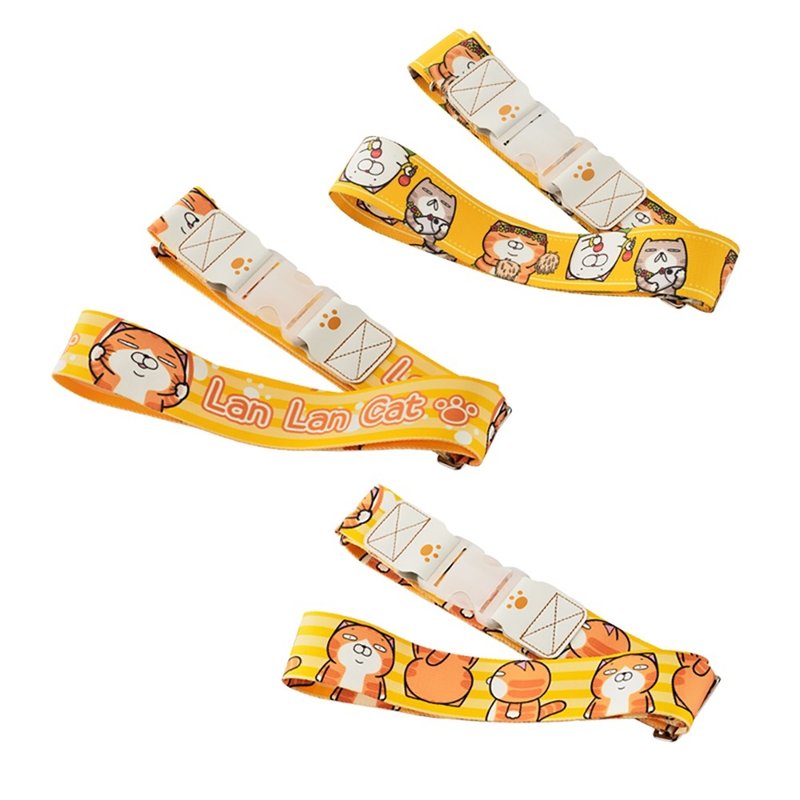 LANLAN白烂猫行李箱束带 -- 唯一正版授权x台湾制造 - 其他 - 聚酯纤维 
