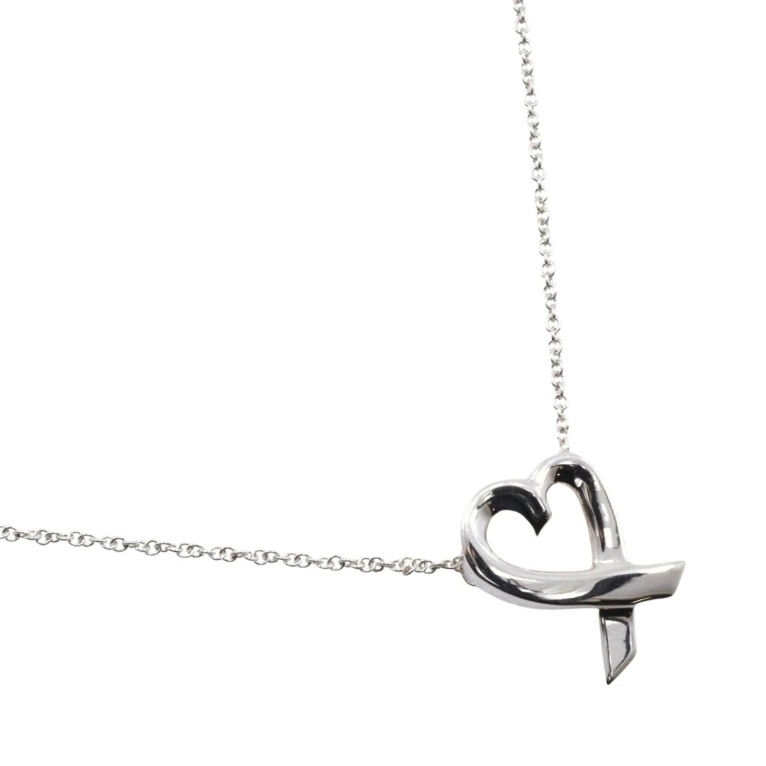 [日本直送] Tiffany & Co. 爱心项链 Paloma Picasso 925银心型约 2.6g 女款 [二手] - 项链 - 银 银色
