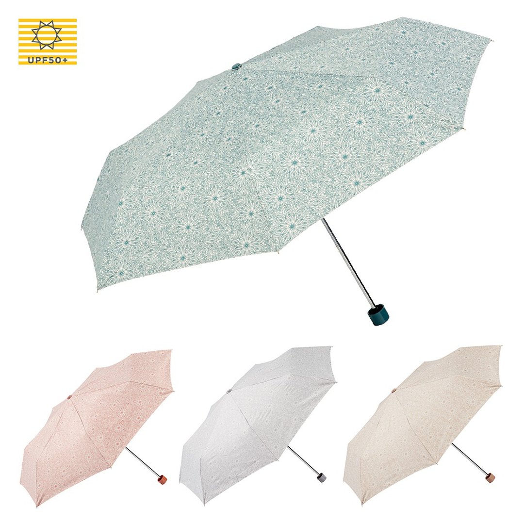 【Ezpeleta】10010 仲夏花卉抗UV降温折伞 - 雨伞/雨衣 - 其他材质 