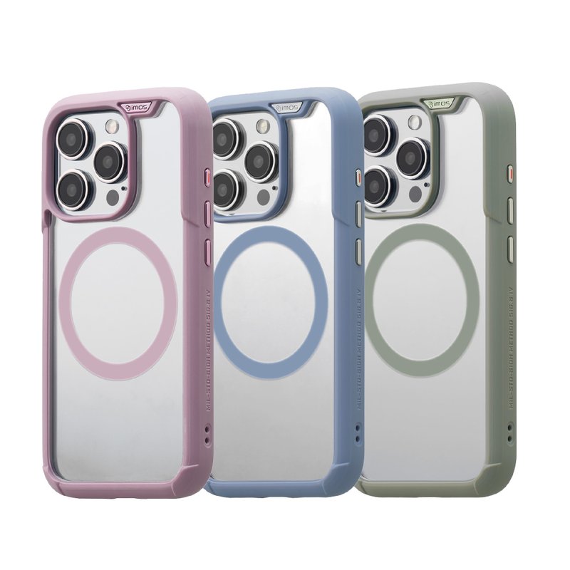 imos iPhone15 系列 磁吸军规防震保护壳 (3色) - 手机壳/手机套 - 其他材质 多色