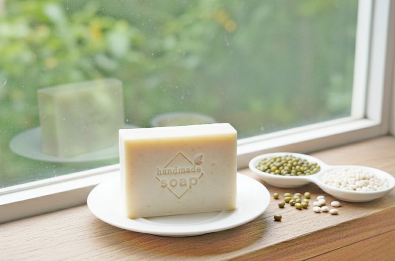 ∣绿豆薏仁美肤皂∣105g 手工皂 冷制手工皂 无化学成份添加 - 肥皂/手工皂 - 其他材质 
