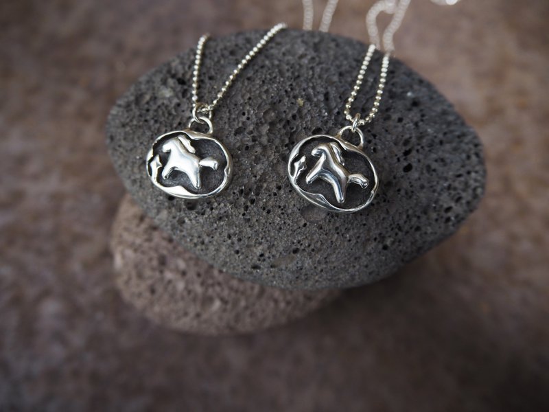 。年年。NO.04 星空小马/925 银 项链 - 项链 - 纯银 银色