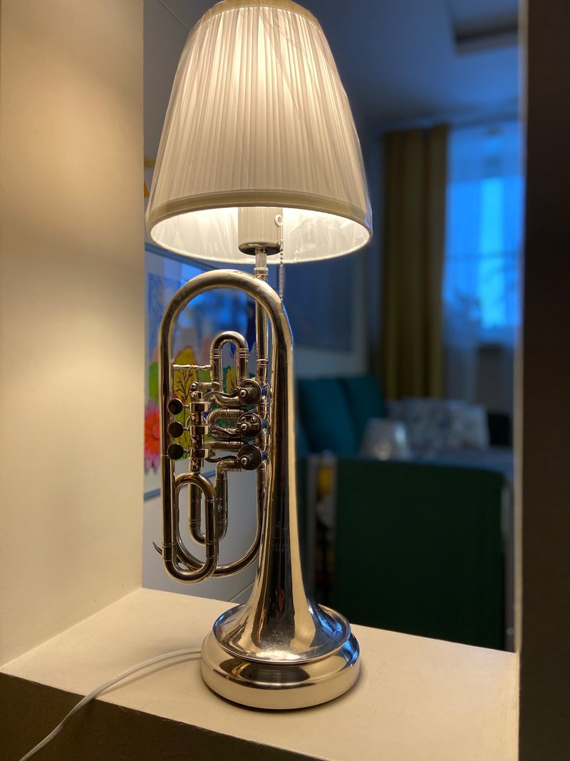 喇叭灯 - 灯具/灯饰 - 铜/黄铜 银色