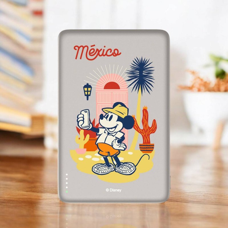 米奇自拍 - 正版授权迪士尼 20W PD超薄磁吸无线快充行动电源 - 充电宝/传输线 - 其他材质 