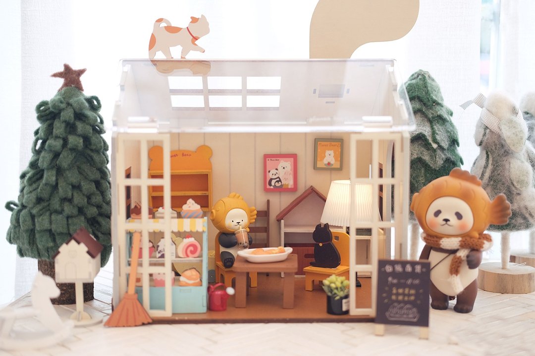 白熊百货PlanetBear  PanPan的梦想小屋 手工娃屋场景玩具 - 桌游/玩具 - 其他材质 多色