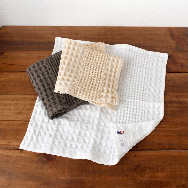 【日本桃雪】今治松饼方巾-共2色 - 毛巾浴巾 - 棉．麻 