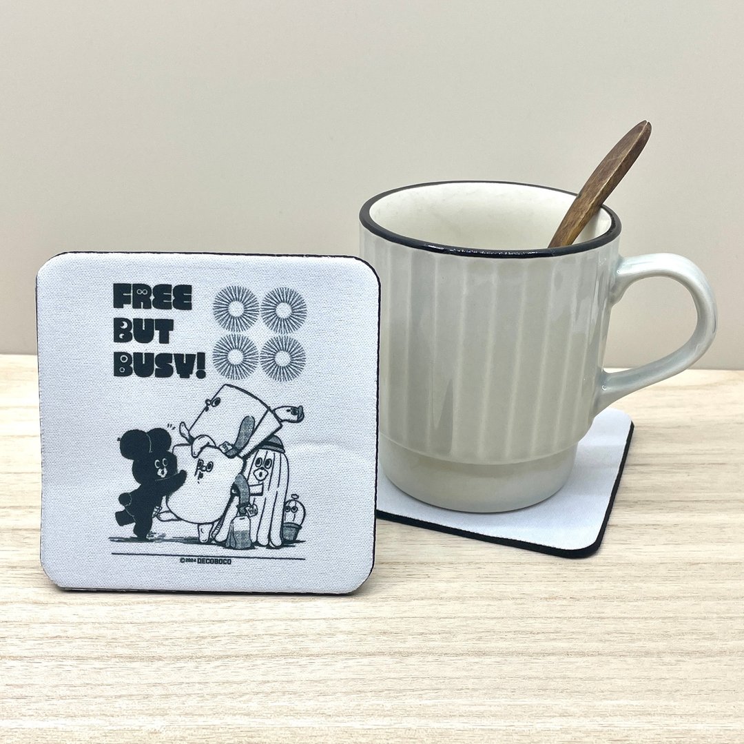 软橡胶杯垫等等马克杯先生 - 杯垫 - 橡胶 