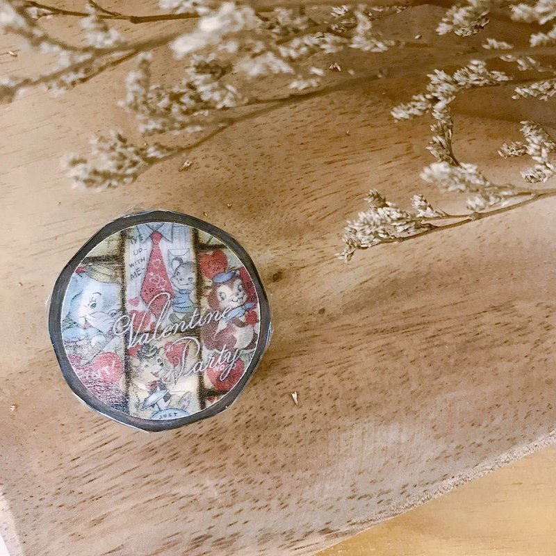 Valentine Party 情人节 纸胶带 - 纸胶带 - 纸 