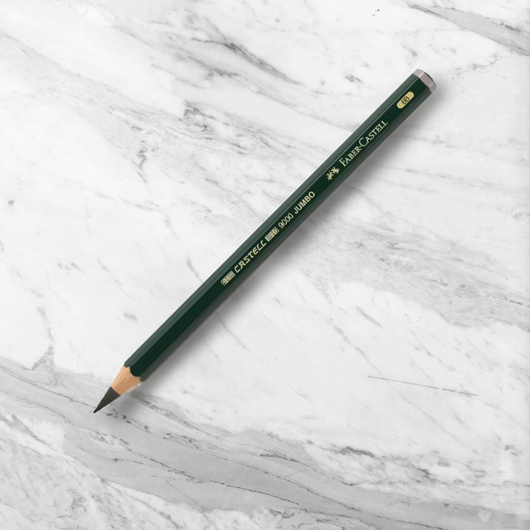 Faber-Castell JUMBO顶级9000 素描铅笔6B(原厂正货) - 其他 - 其他材质 黑色