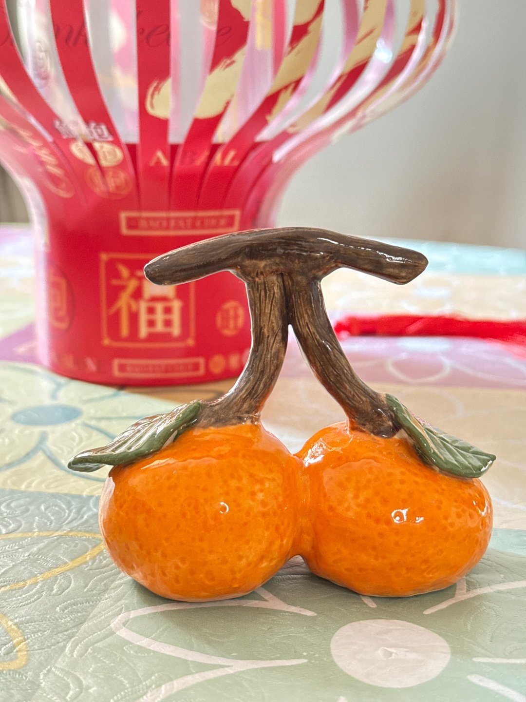新春陶桔 - 摆饰 - 陶 橘色
