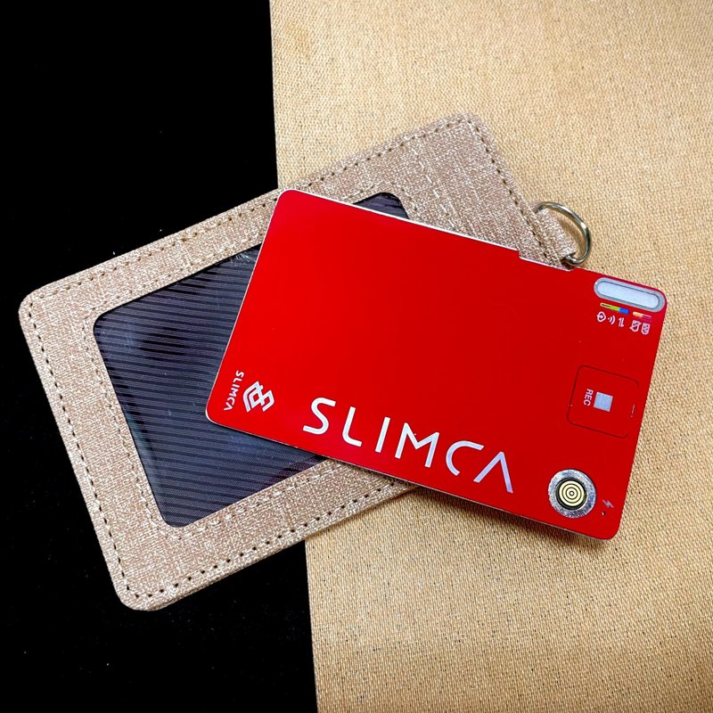 Slimca超薄录音卡进化版 热情红 SD卡读取 方便携带 放识别证套 - 其他 - 其他材质 红色