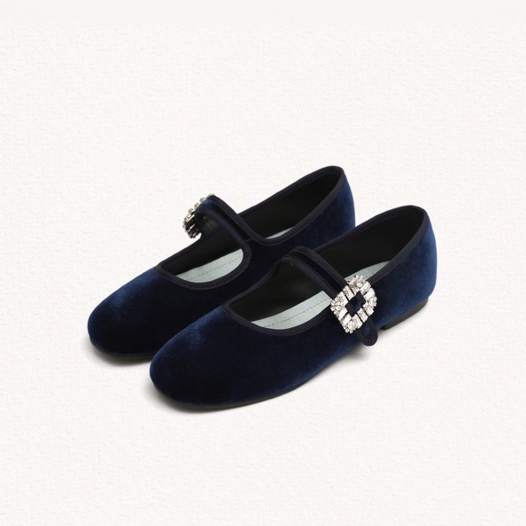 PRE-ORDER 韓國人手製 MACMOC Carat 平底鞋 Navy - 其他女款皮鞋 - 其他材质 