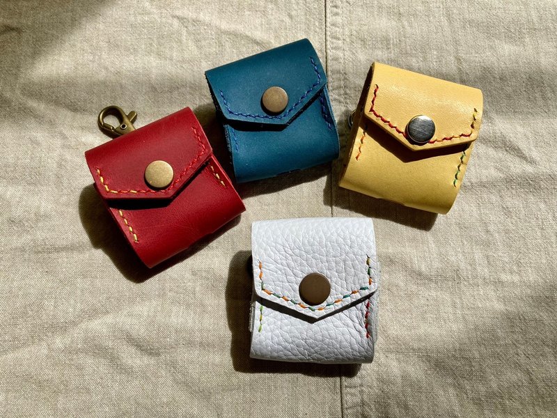 一日课程【泰皮啦-苹果蓝牙耳机包AirPods皮革手作 - 皮件 - 真皮 