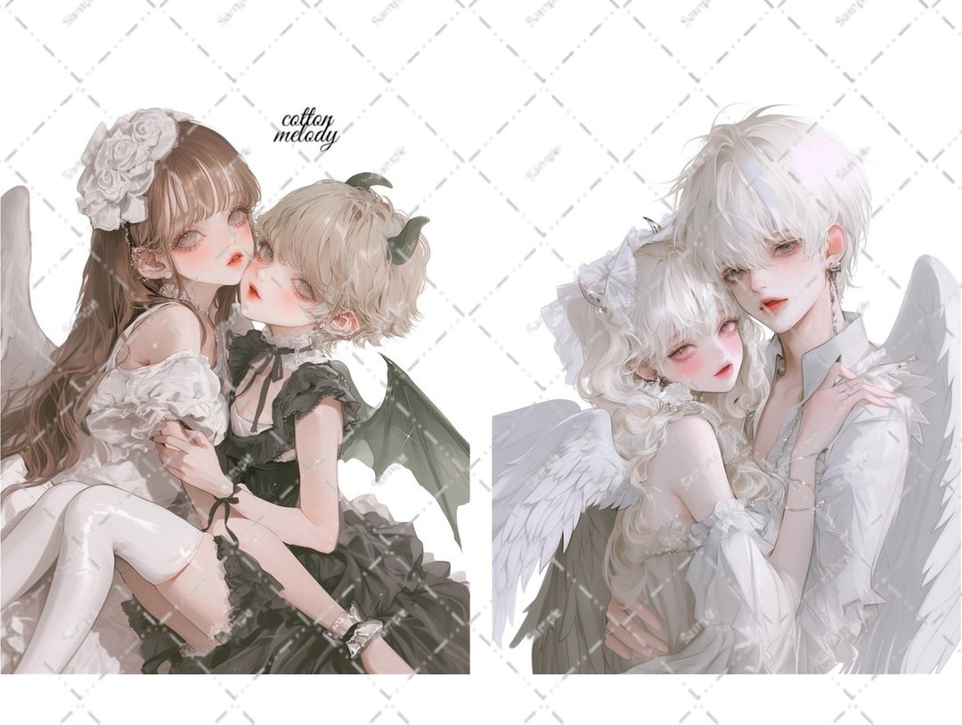 原创贴纸 no.6606 人物贴纸 原创贴纸 人物贴纸 女孩贴纸 原创人物贴纸 - 贴纸 - 纸 