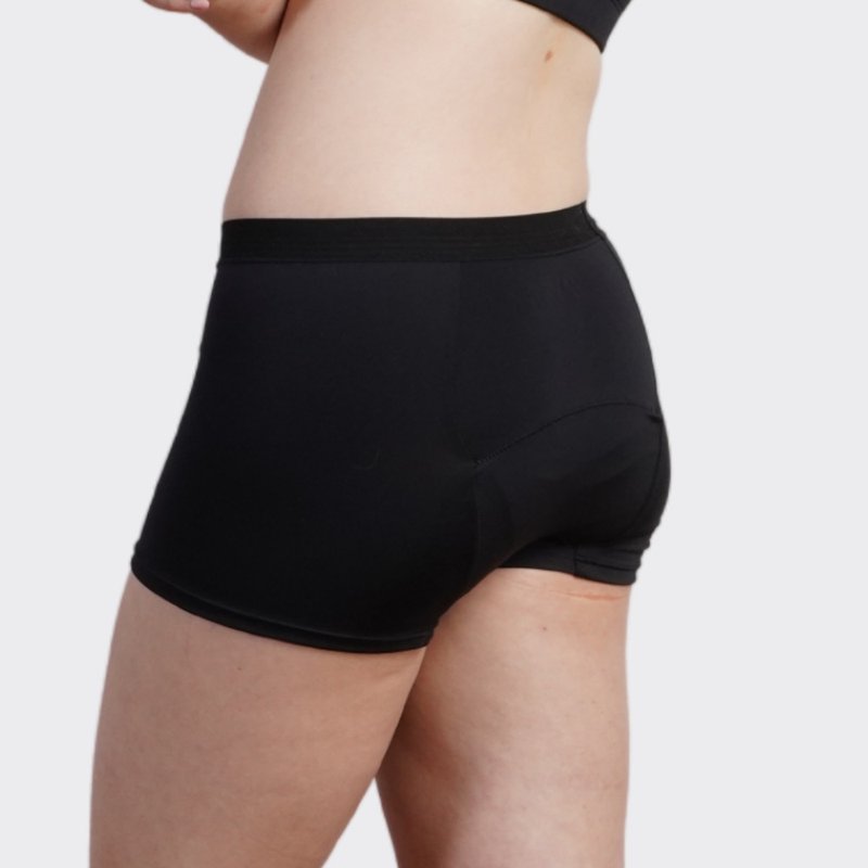 【月亮裤】运动款-经典黑平口中腰月亮裤 - 生理用品 - 其他材质 黑色