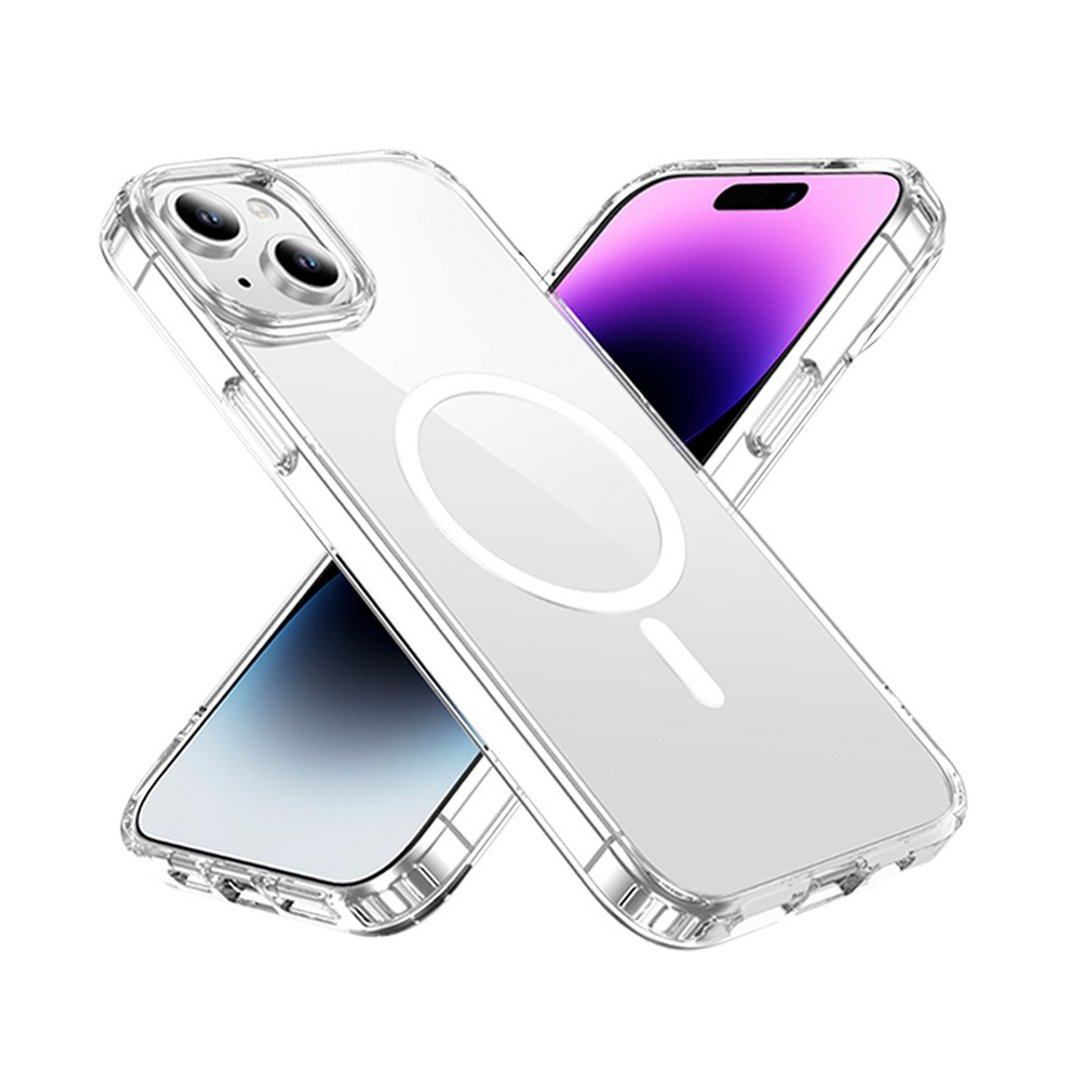 VOYAGE 抗摔防刮保护壳-Pure MAG-透明-iPhone 15 (6.1) - 手机壳/手机套 - 其他材质 透明
