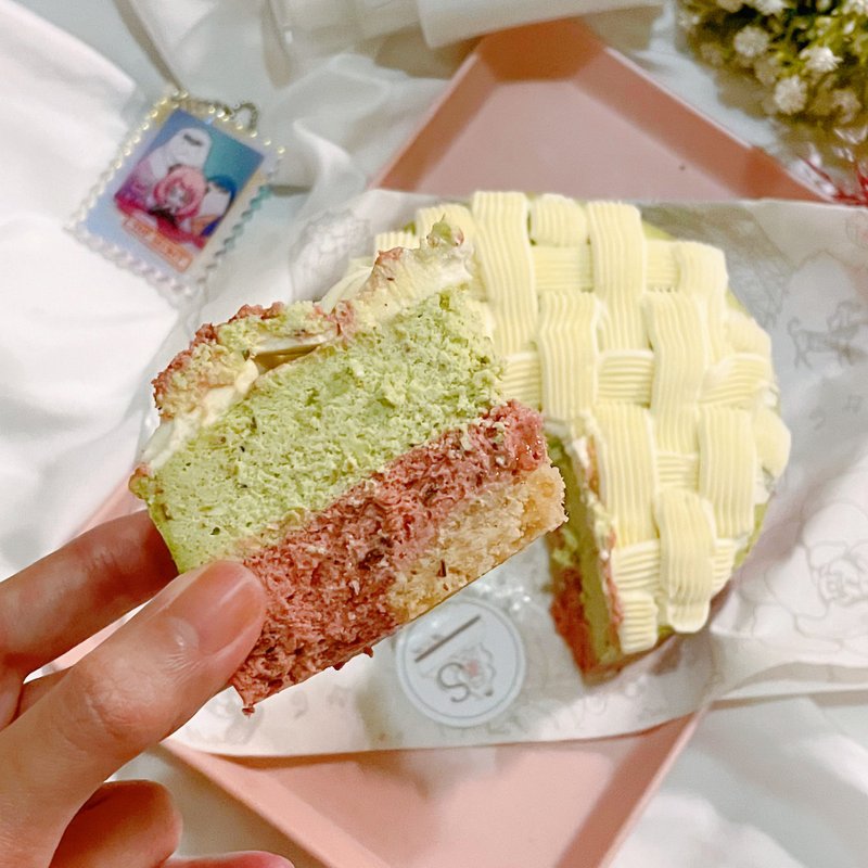 学而时shareus-开心果莓莓起司蛋糕 重奶酪 - 蛋糕/甜点 - 新鲜食材 绿色