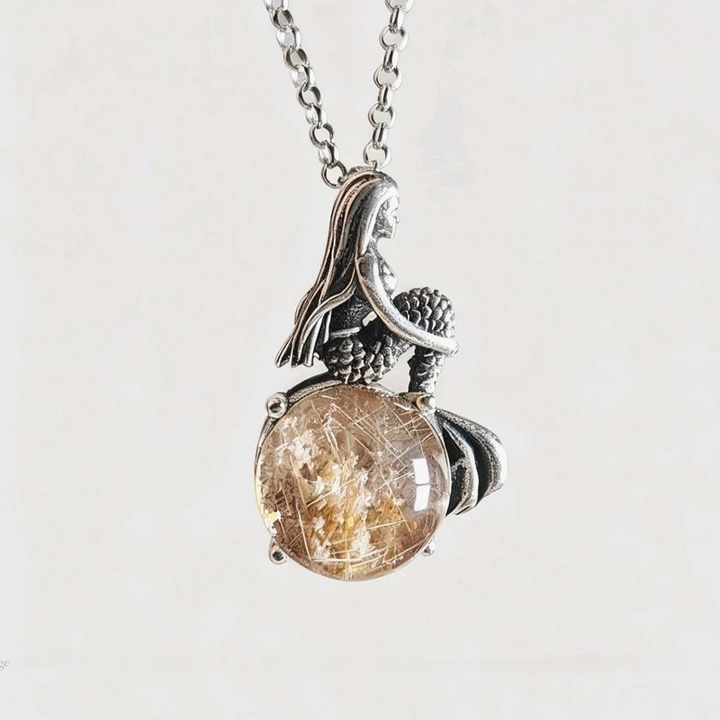 Coral Sea|珊瑚海 - 项链 - 纯银 