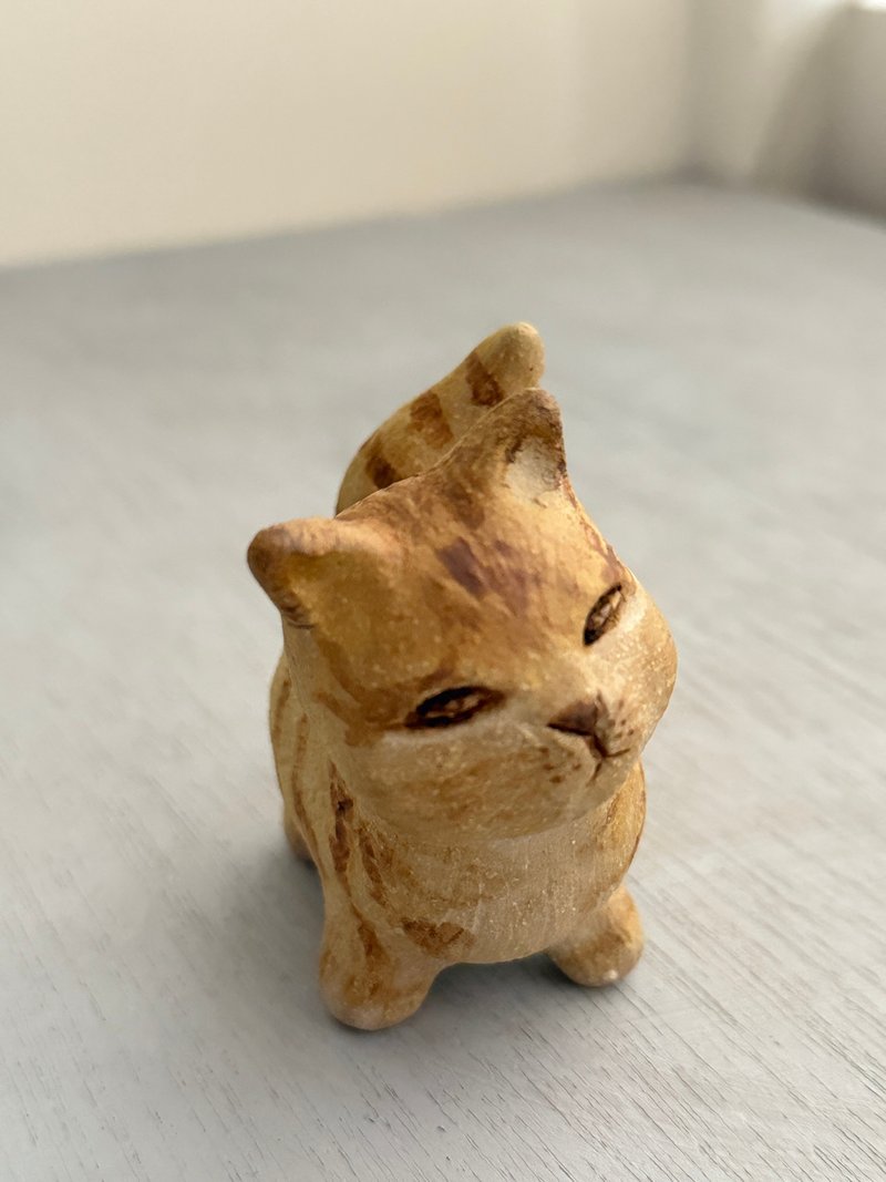 沈淀的猫 - 玩偶/公仔 - 陶 