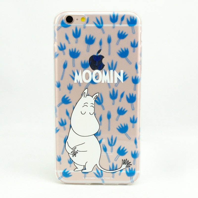 Moomin正版授权-害羞的噜噜米 透明防撞空压手机壳 - 手机壳/手机套 - 硅胶 透明
