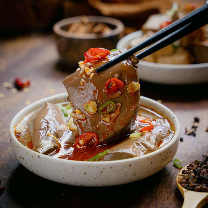 【和秋美食】和秋麻辣鸭血 | 常温保存加热即食 - 料理包 - 其他材质 