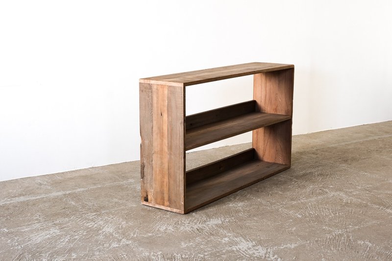 木岛家具BOKTO || 古木 || 复古老料 层架 书柜 书架 侘寂 - 置物架/篮子 - 木头 咖啡色