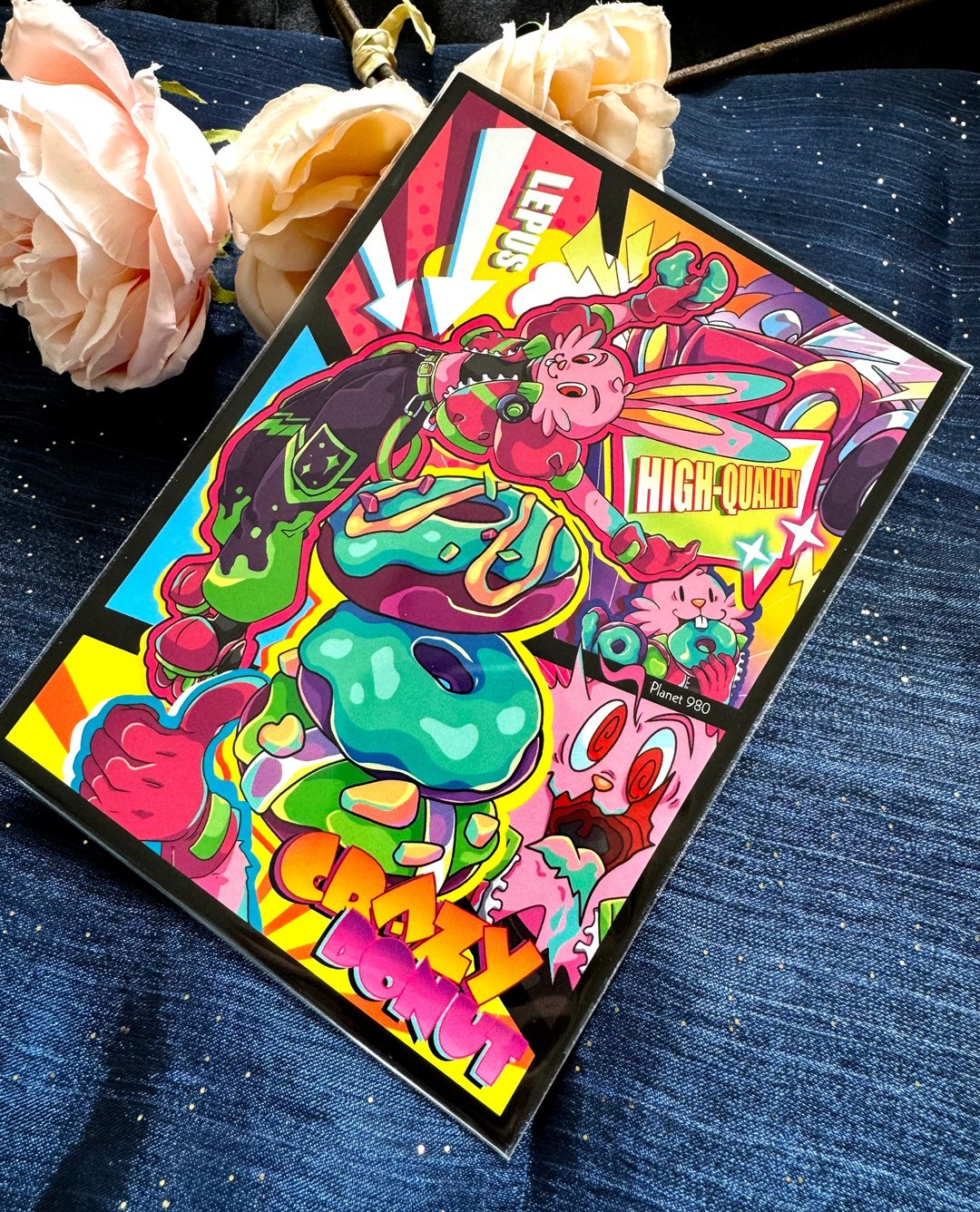 原创故事 Ouroboros 系列明信片 - Lepus - 卡片/明信片 - 纸 多色