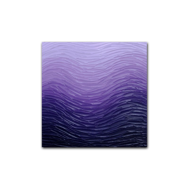 【画】压克力画/日本插画/日本制/室内艺术/海 - 插画/绘画/写字 - 压克力 紫色