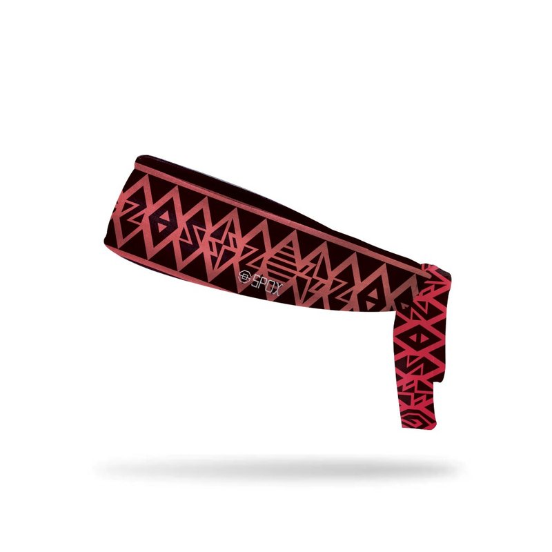 【毛利民族风】战舞红 / 忍者绑带头巾 - 运动配件 - 聚酯纤维 红色