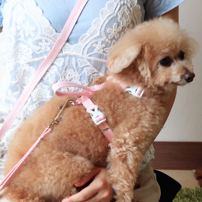 JOYVOY 乐游系列 宠物三扣H型胸背 - 项圈/牵绳 - 其他材质 蓝色