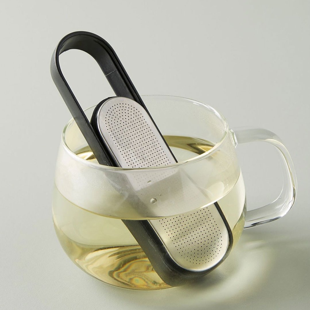 日本KINTO Loop 冲茶器 / 共2色 - 茶具/茶杯 - 不锈钢 白色