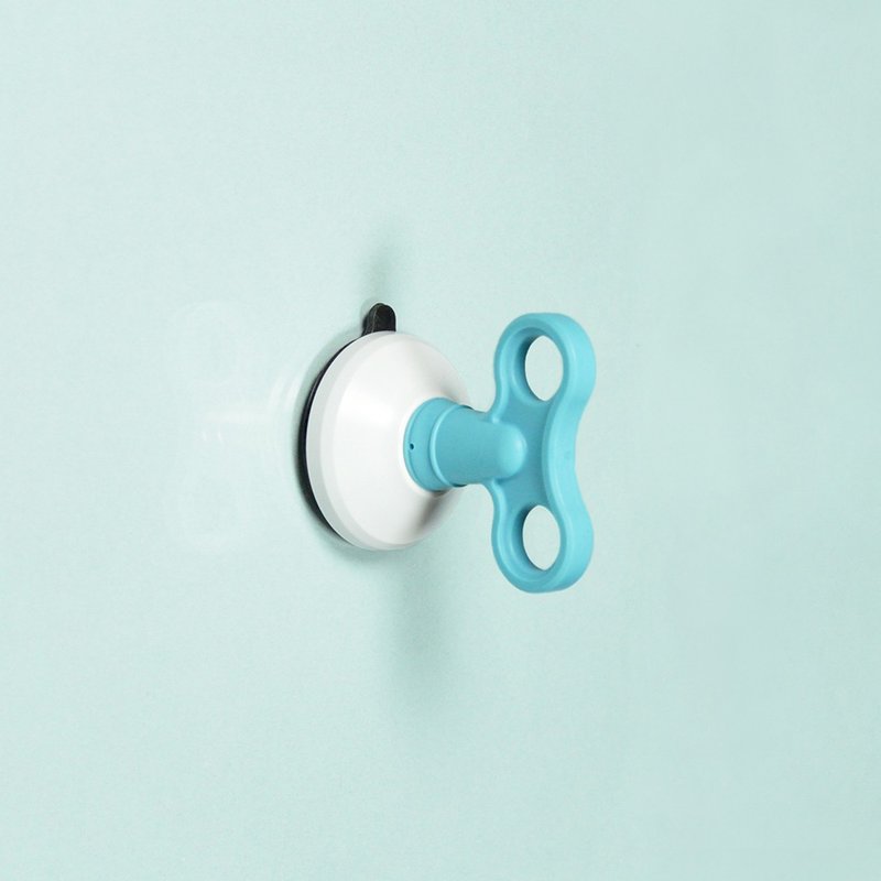 dipper 强力吸盘壁挂(中)单入-蓝 - 收纳用品 - 塑料 蓝色