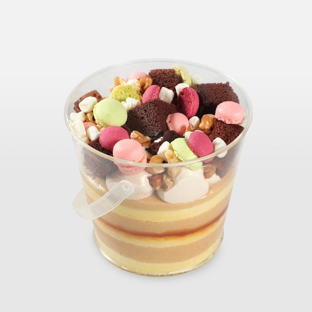 <带着走蛋糕>香草焦糖慕斯 - 咸派/甜派 - 新鲜食材 黄色