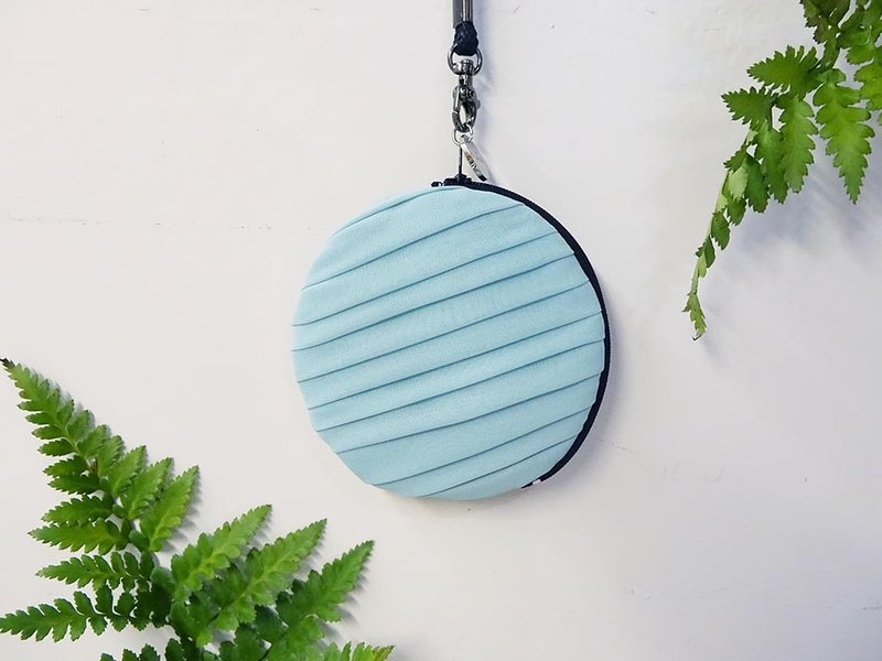 vingtsix湖水绿色手拿零钱包 - 手拿包 - 聚酯纤维 绿色