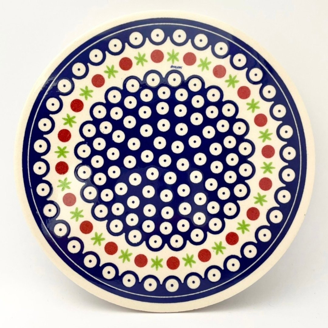 SOLO欧洲家居 - 设计师隔热垫 17.5cm 孔雀眼蜻蜓纹 - 餐垫/桌巾 - 陶 蓝色