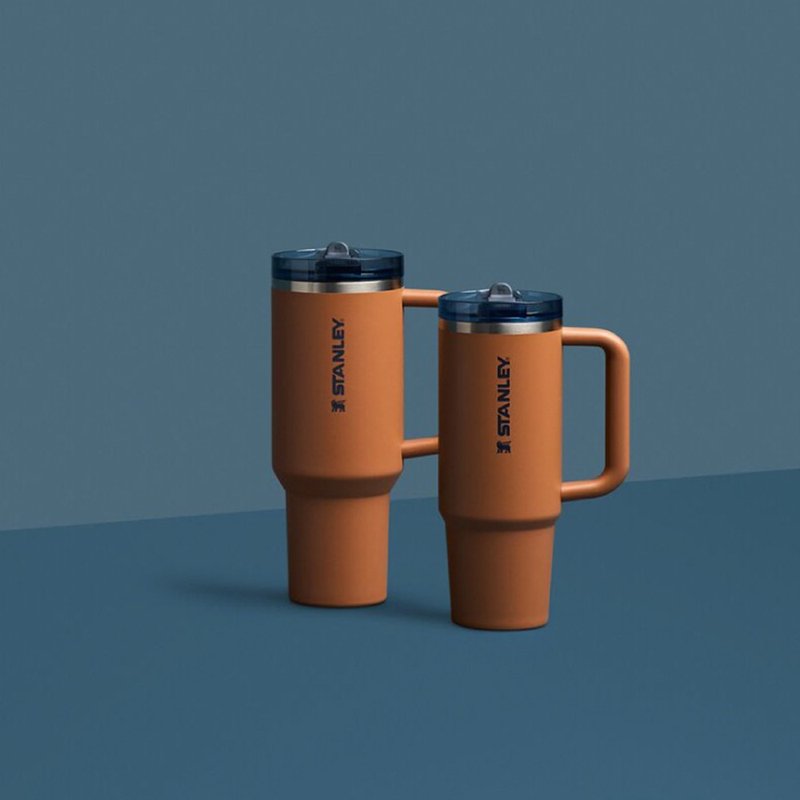 STANLEY 防漏吸管随手杯 1.18L / 暮日棕 - 保温瓶/保温杯 - 不锈钢 