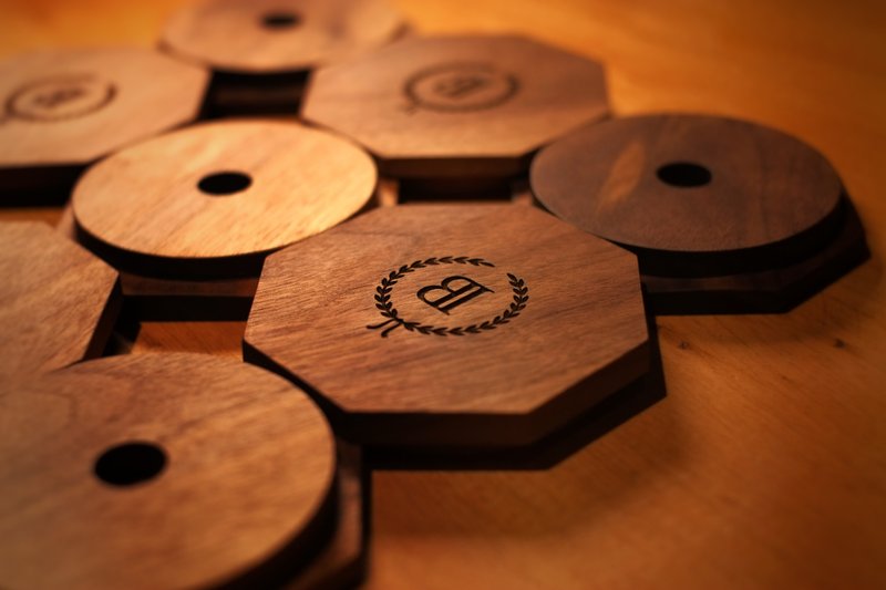 胡桃木 | 蜡烛熄烛盖 Candle Lid - 香薰/精油/线香 - 木头 咖啡色