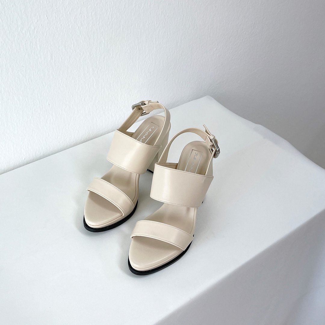 Heels shoes - Friendly High Heels - Nude - 高跟鞋 - 人造皮革 卡其色