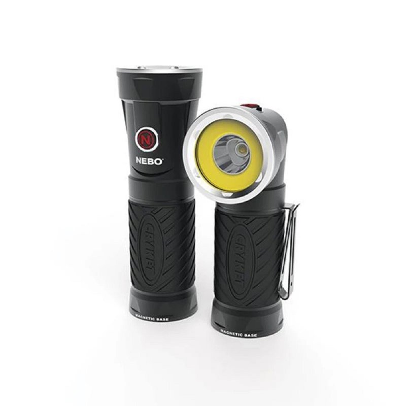 【NEBO】BIG CRYKET回旋多用途COB LED工作手电筒 - 露营用品 - 其他金属 灰色