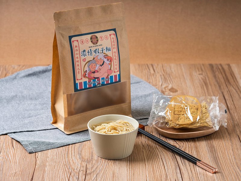 叁关 - 浓情虾子面 - 特浓虾子面 #香港制造 #无味精 #无色素 - 面/面线/米粉 - 新鲜食材 