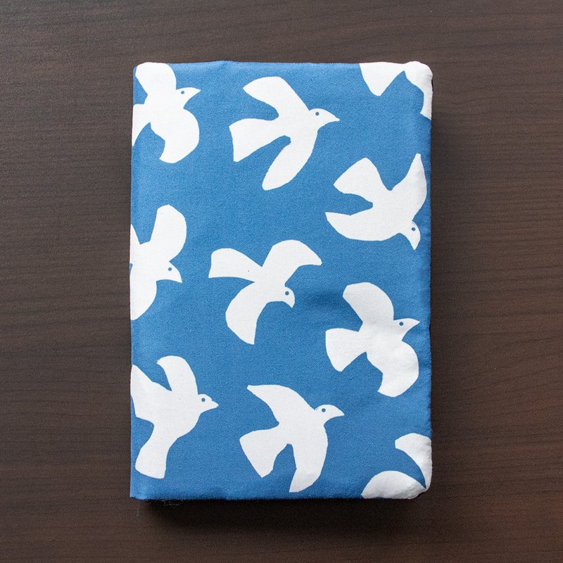 蓝鸟布艺书衣 - 书衣/书套 - 棉．麻 蓝色