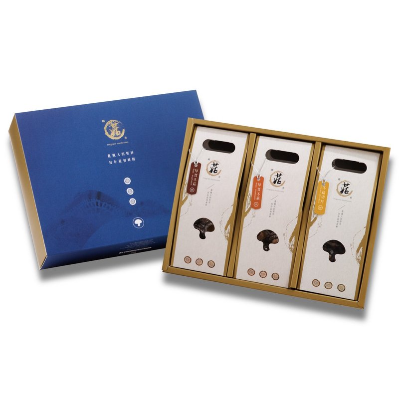 【乡菇香】台湾新社有机香菇 花开礼盒 - 其他 - 其他材质 咖啡色