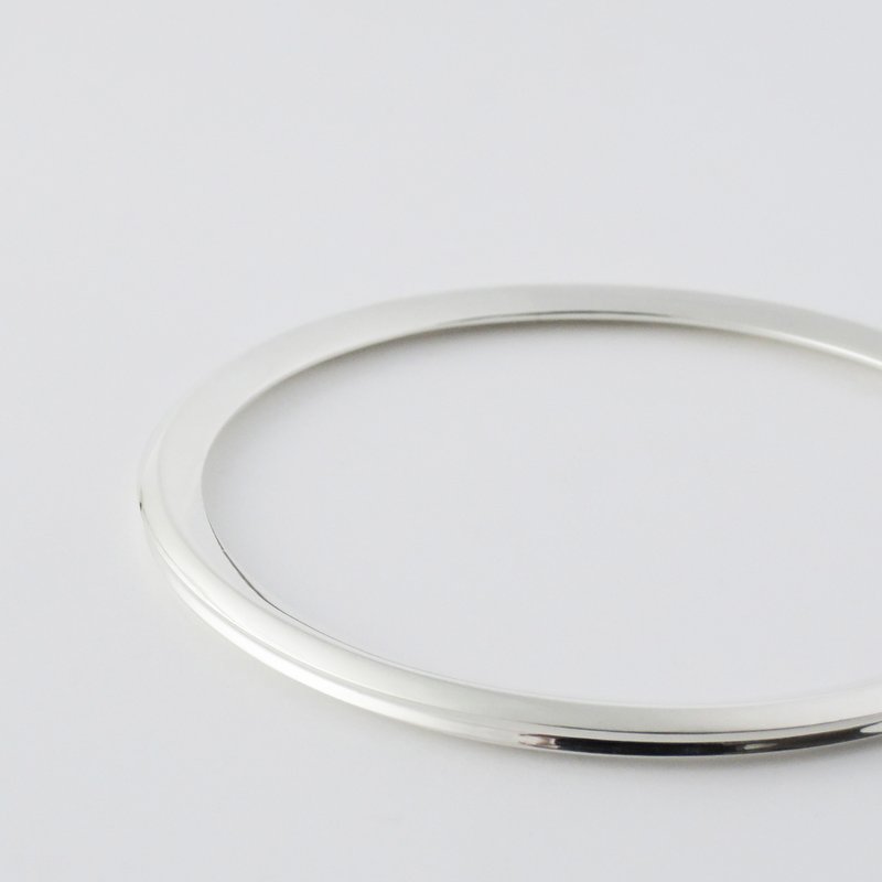 en bangle = silver 925 bangle = - 手链/手环 - 其他金属 银色